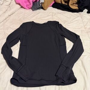 lululemon athletica Black Long Sleeve Top